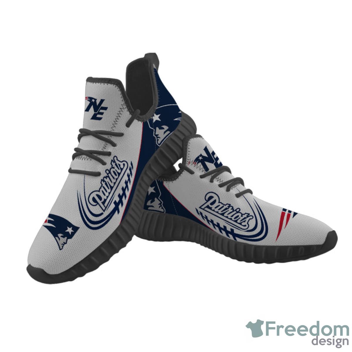 New England Patriots Sneakers Big Logo Reze Shoes Product Photo 2