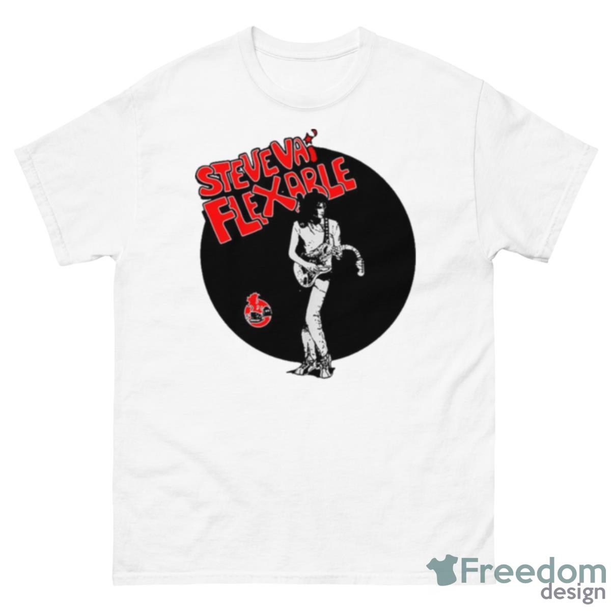 New Flexable Steve Vai Shirt - 500 Men’s Classic Tee Gildan