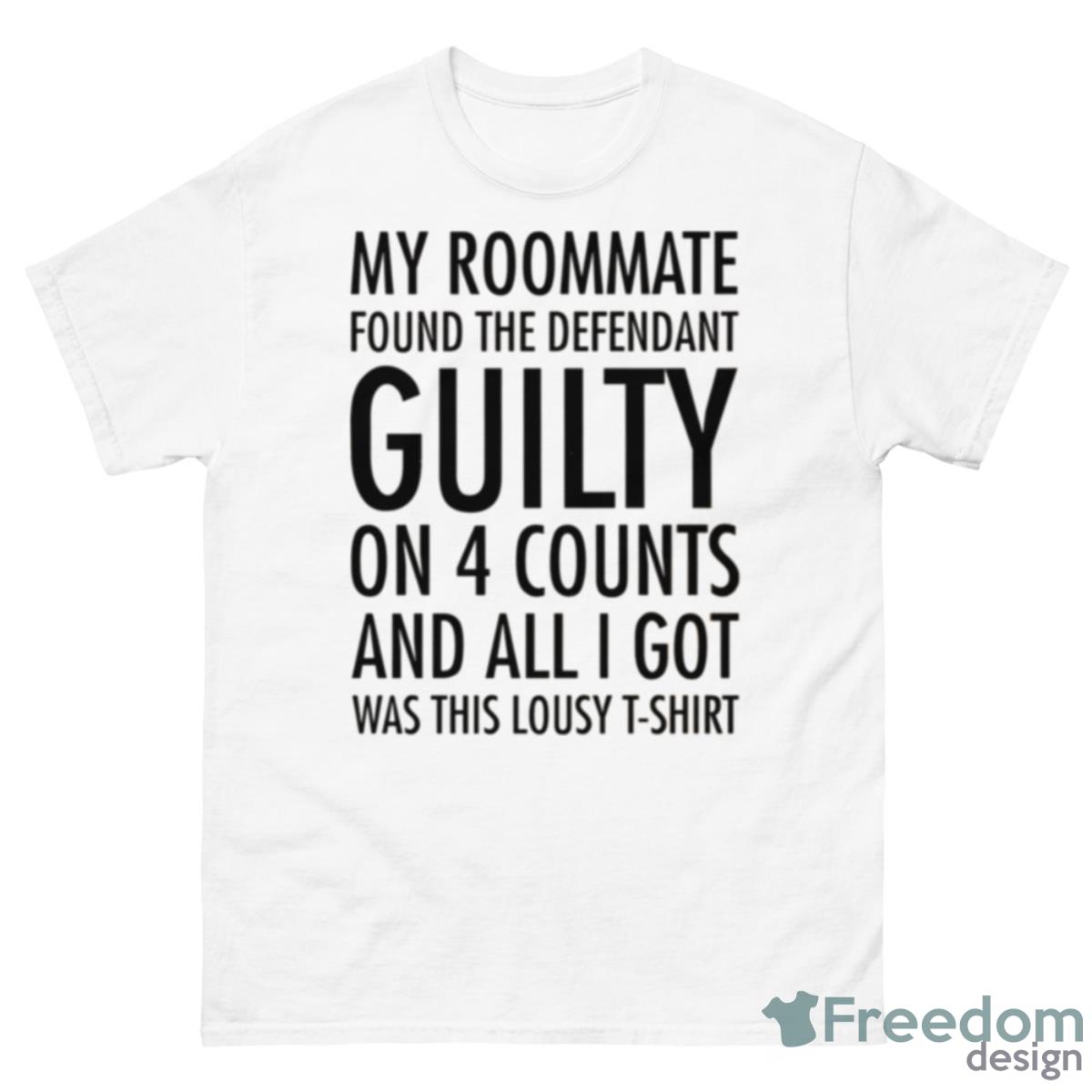 New Girl Guilty Defense Shirt - 500 Men’s Classic Tee Gildan
