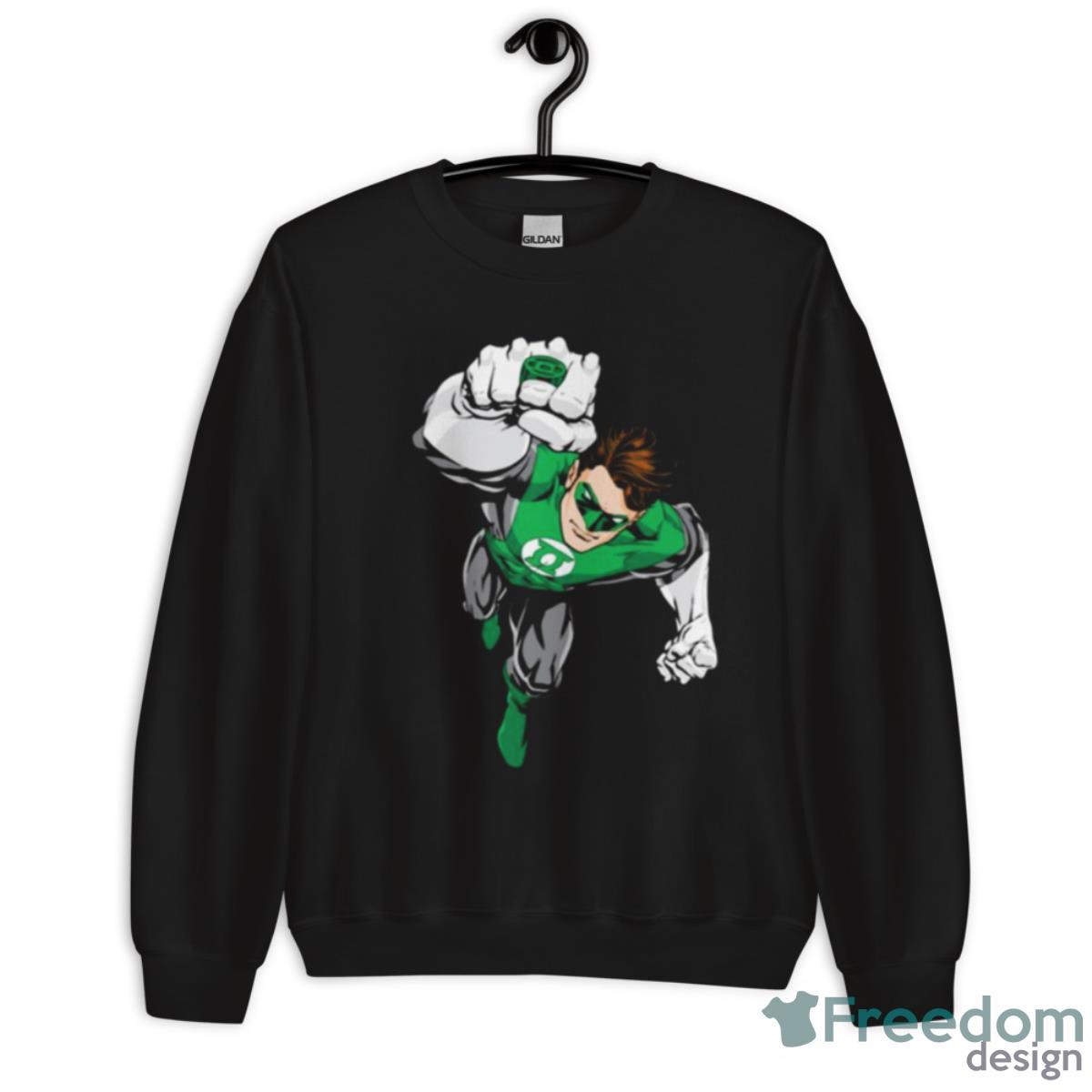 New Green Lantern Superhero Shirt - Unisex Crewneck Sweatshirt