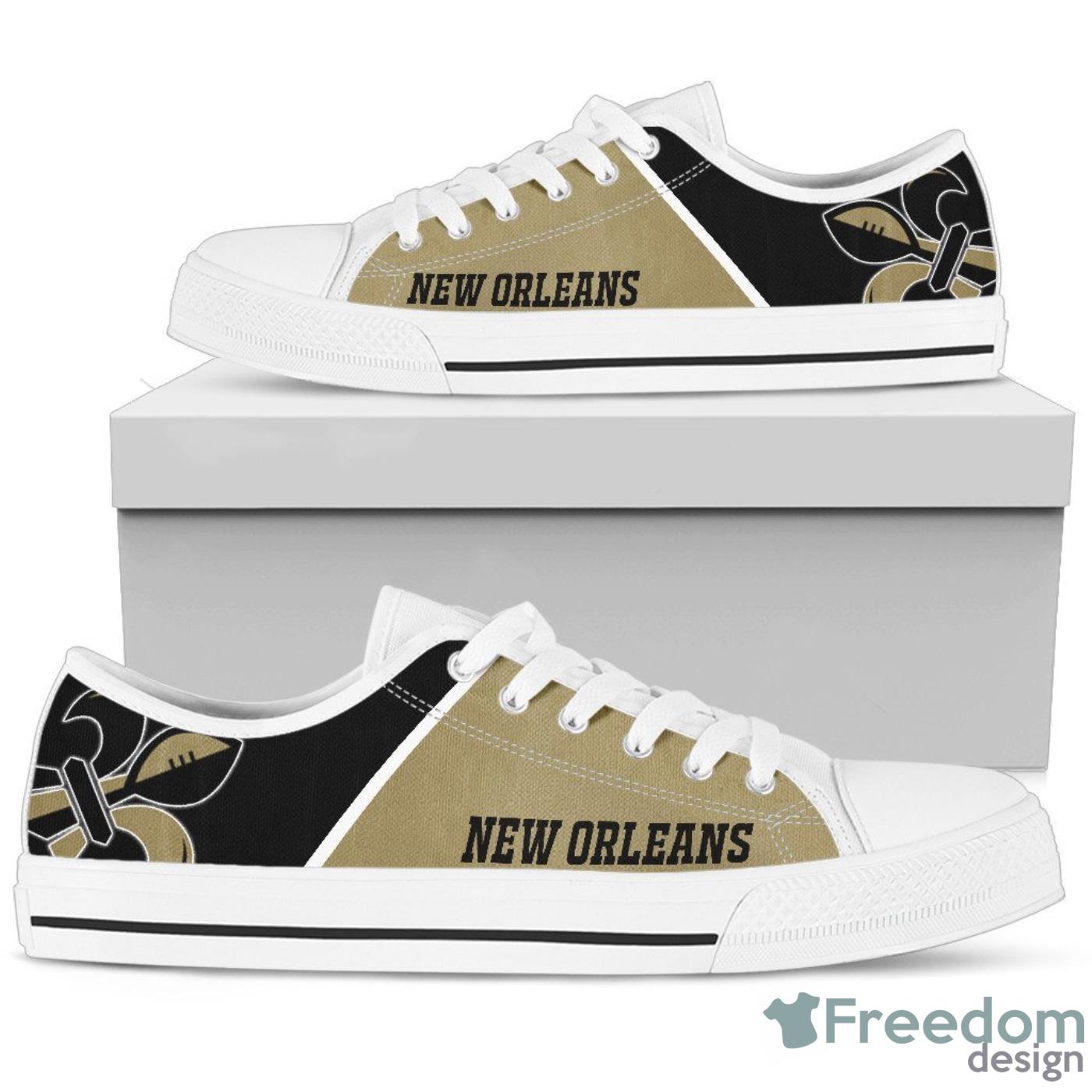 New Orleans Saints Low Top Canvas Shoes For Men And Women Product Photo 2