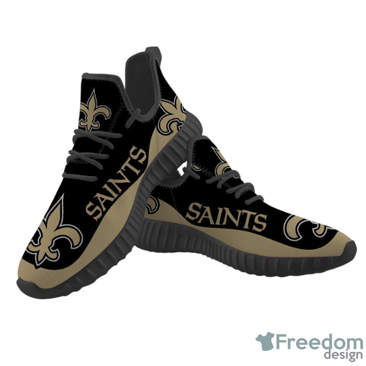 New Orleans Saints Sneakers Big Logo Reze Shoes Product Photo 2