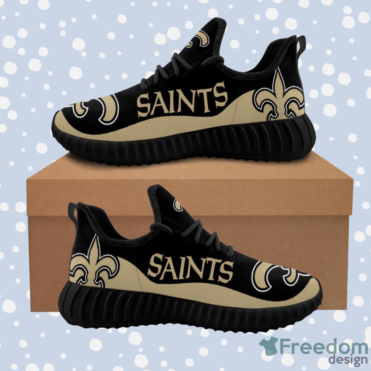 New Orleans Saints Sneakers Big Logo Reze Shoes Product Photo 1