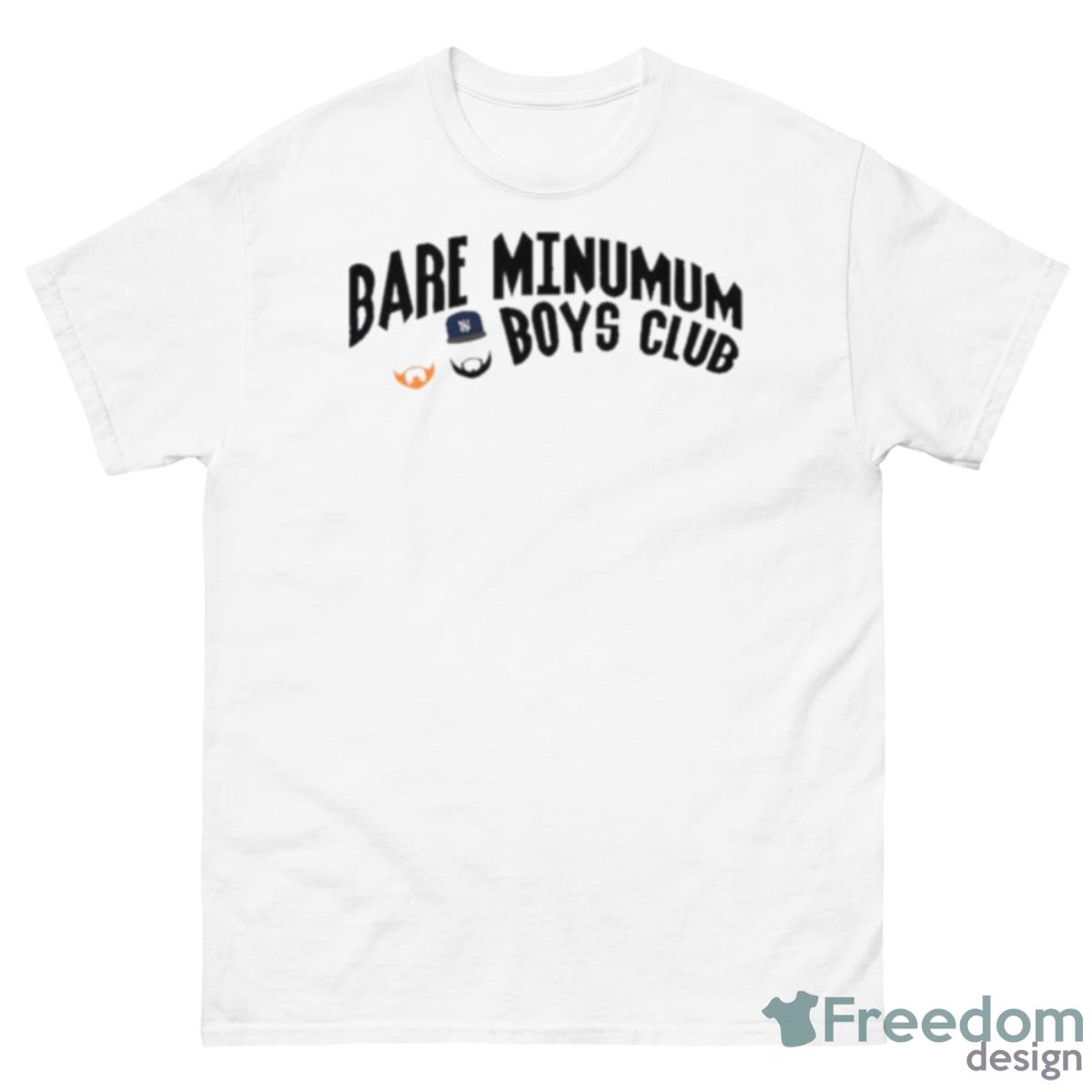 New Rory And Mal Bare Minimum Boys Club Shirt - 500 Men’s Classic Tee Gildan