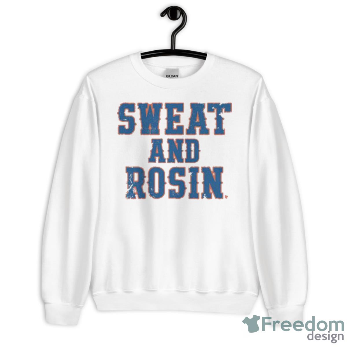 New York Baseball Sweat And Rosin Shirt - Unisex Heavy Blend Crewneck Sweatshirt