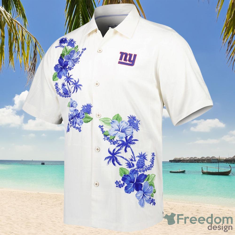 Funny New York Giants Nfl Hawaiian Shirt Custom NY Giants Hawaiian