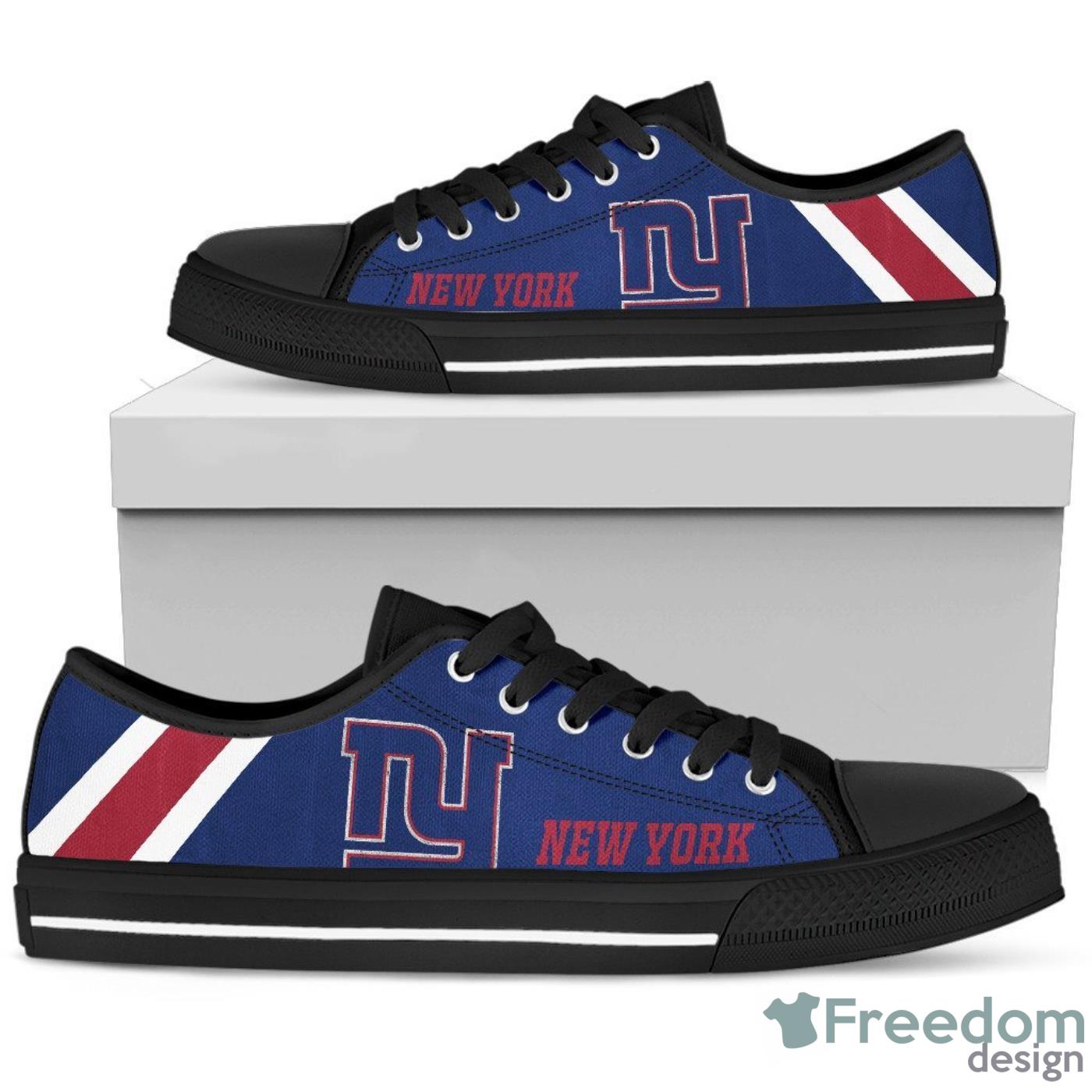 New York Giants Low Top Canvas Shoes For Men And Women Product Photo 1