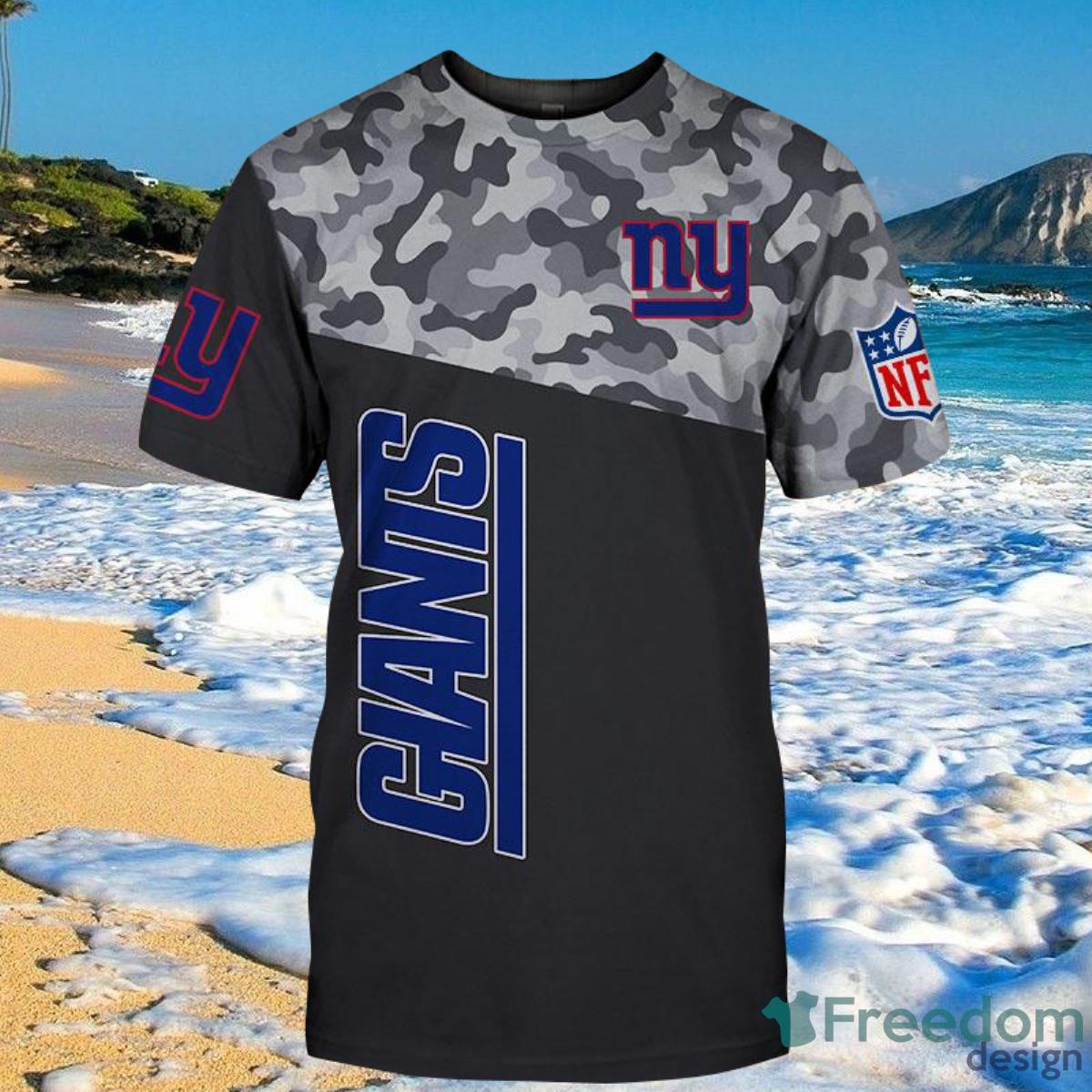 New York Giants Military Shirt 3D For Men And Women - Freedomdesign