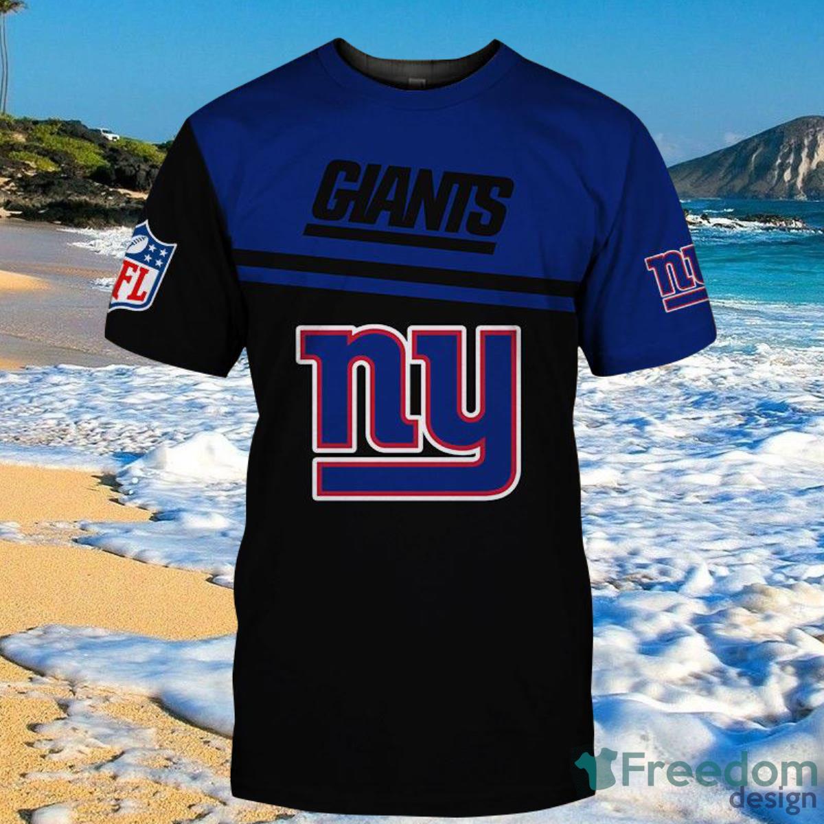 New York Giants Tee Shirts 3D Hand Skull For Men And Women Product Photo 2