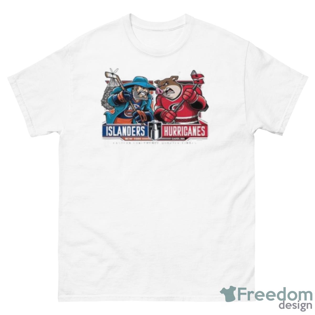 New York Islanders Vs Carolina Hurricanes Eastern Conference Quater Finals 2023 Stanley Cup Playoffs Shirt - 500 Men’s Classic Tee Gildan New York Islanders Vs Carolina Hurricanes Eastern Conference Quater Finals 2023 Stanley Cup Playoffs Shirt - 500 Men’s Classic Tee Gildan
