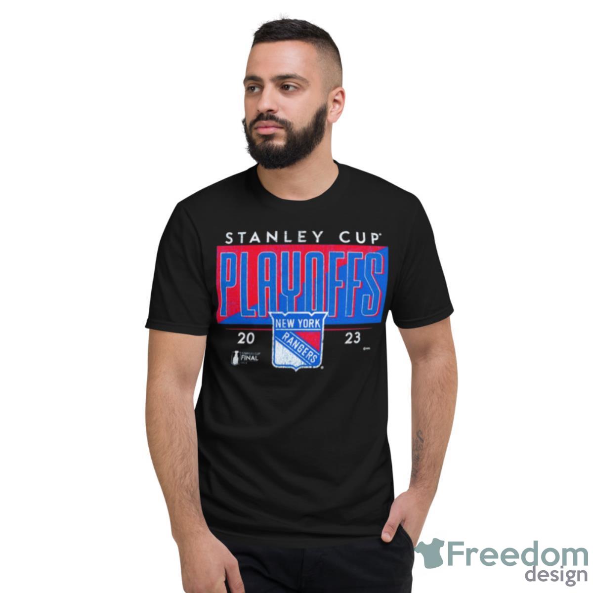 New York Rangers 2023 Nhl Stanley Cup Playoffs Shirt - Short Sleeve T-Shirt