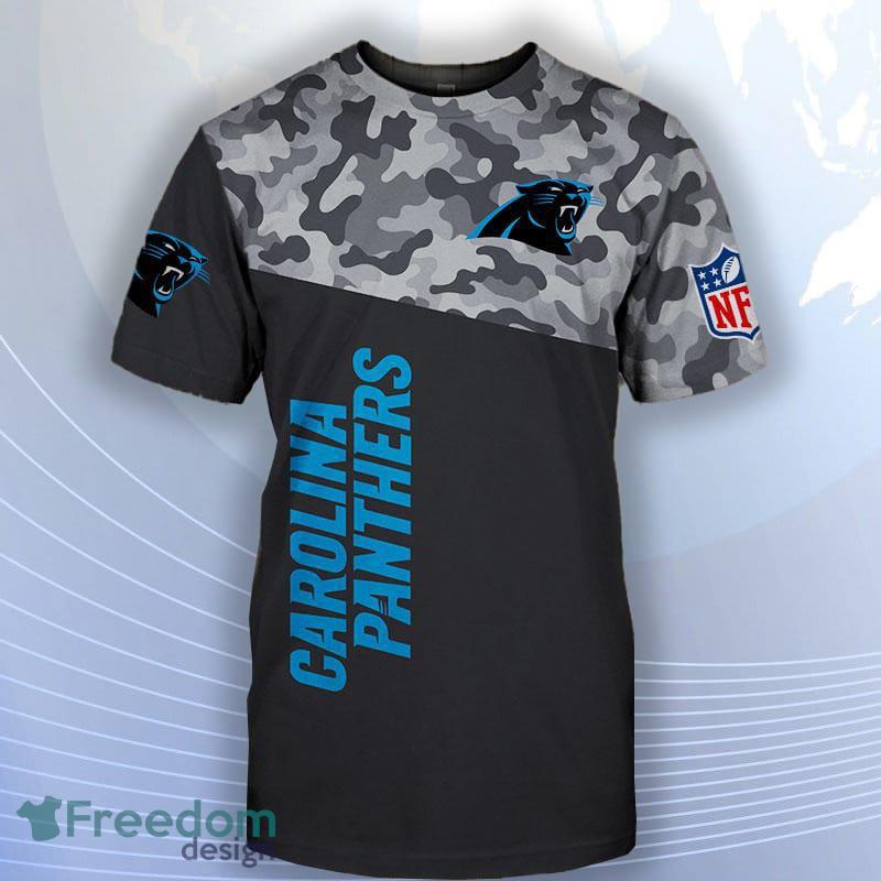 Carolina Panthers NFL All Over Print 3D T-Shirt