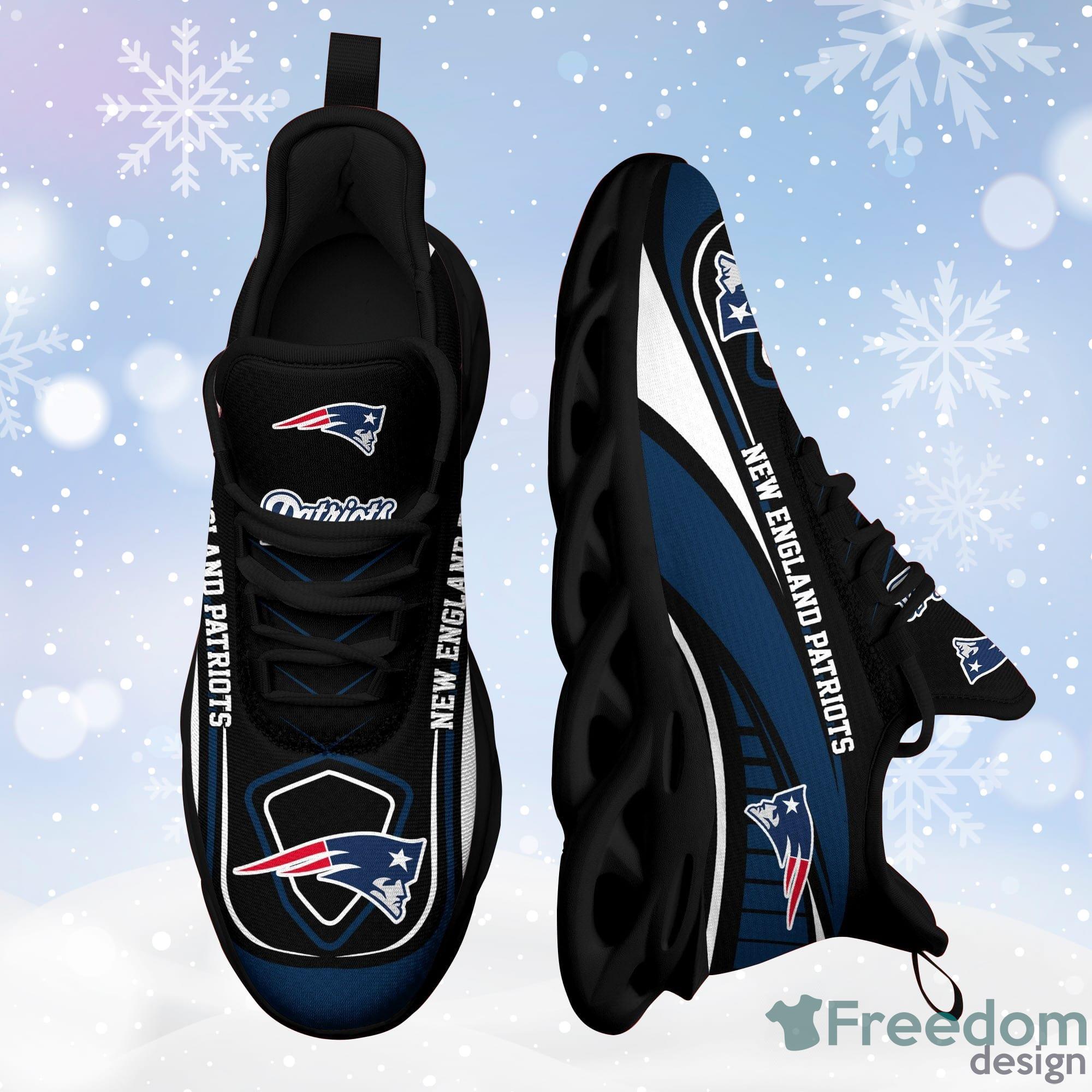 NFL New England Patriots Cool Air Max Soul Running Shoes Product Photo 1