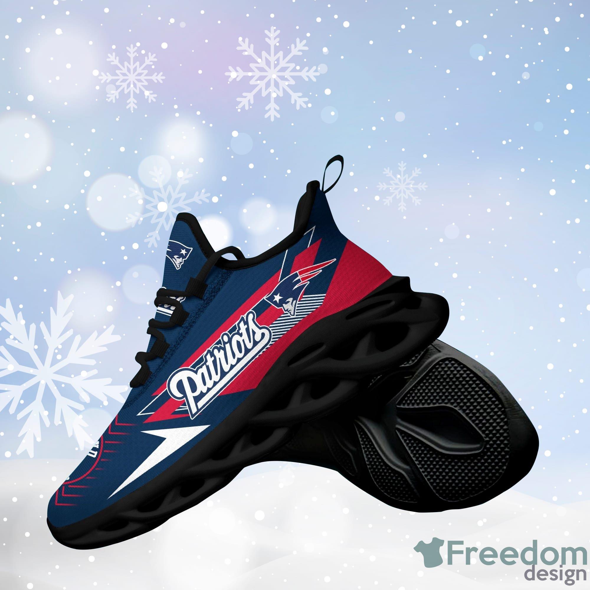 New England Patriots Ultra Cool Max Soul Shoes For Men And Women