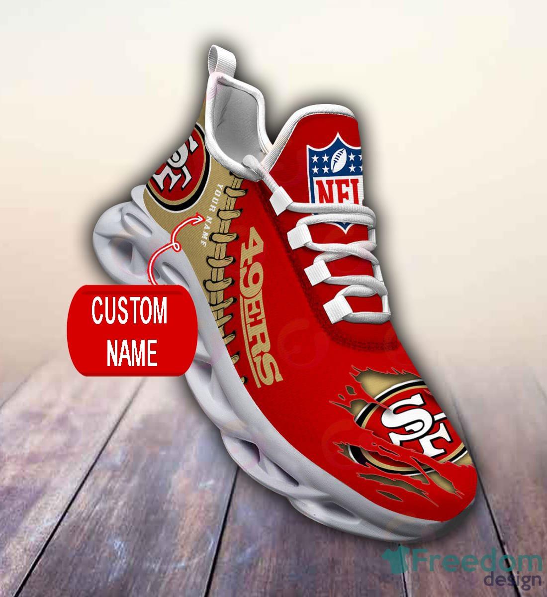 San Francisco 49ers NFL Custom Name And Number Baseball Jersey Shirt -  Freedomdesign