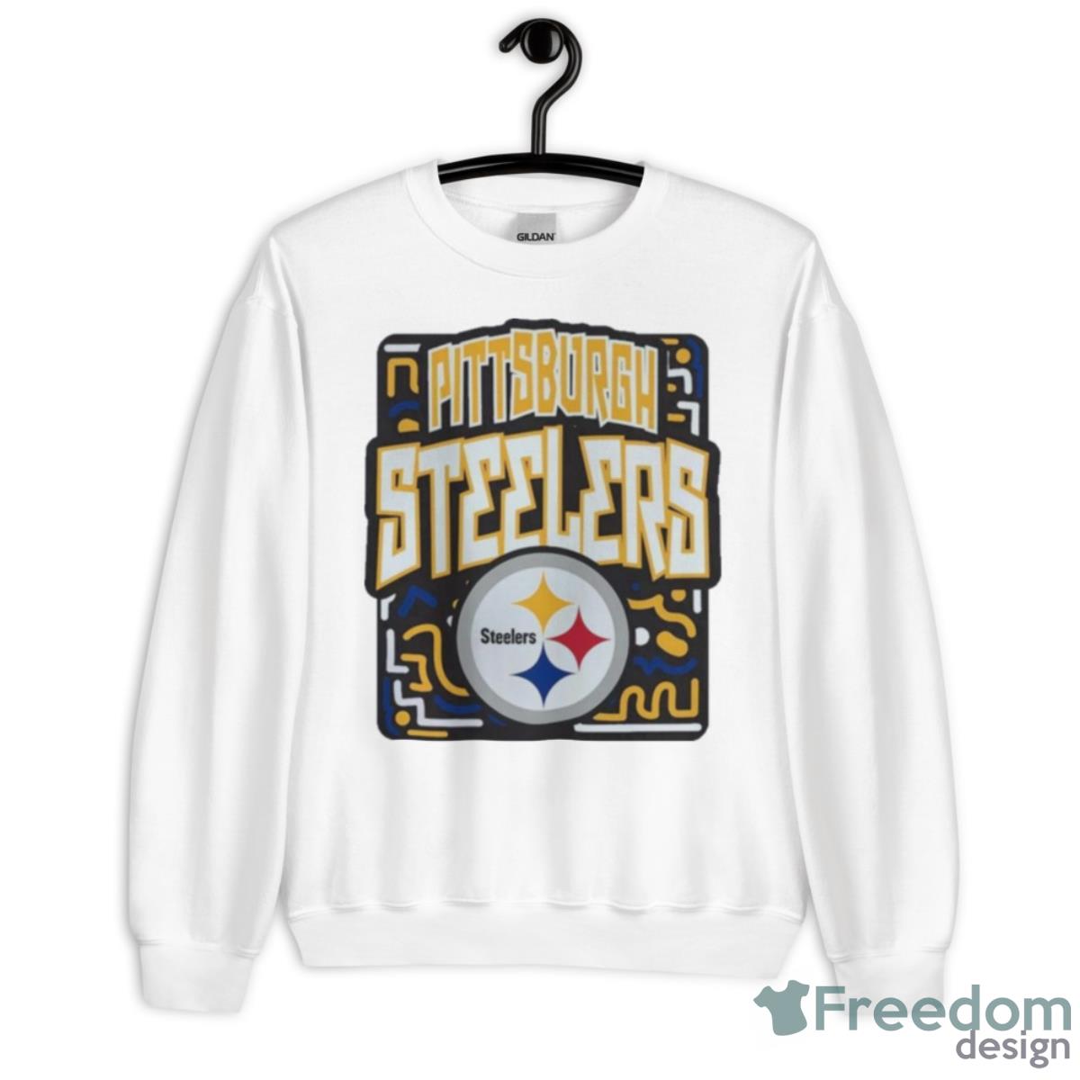 NFL Team Pittsburgh Steelers Tribe Vibe Shirt - Unisex Heavy Blend Crewneck Sweatshirt