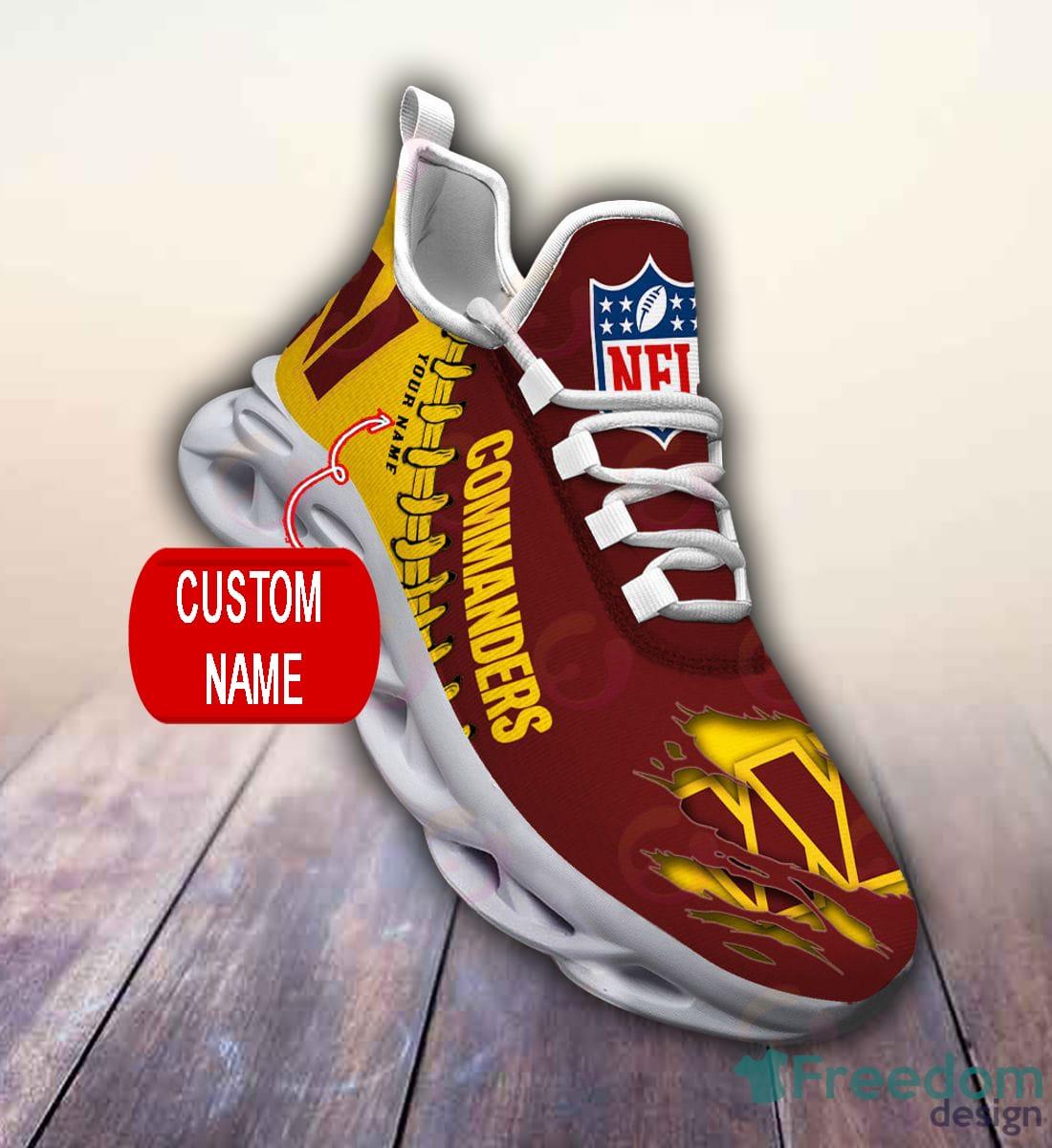 Anaheim Ducks Custom Name Max Soul Sneakers Men And Women Running Shoes For  Football Fan - Freedomdesign