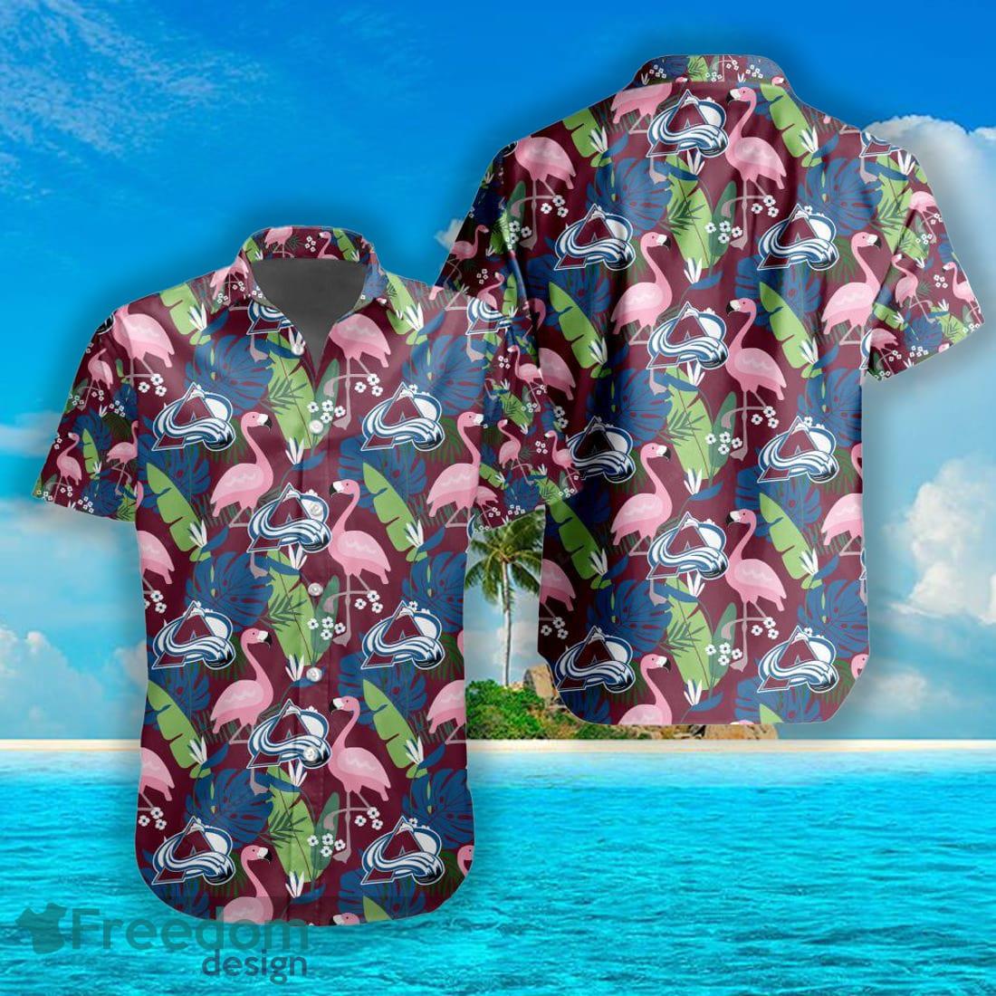 NHL Chicago Blackhawks Tropical Floral Custom Name Hawaiian Shirt - The  best gifts are made with Love