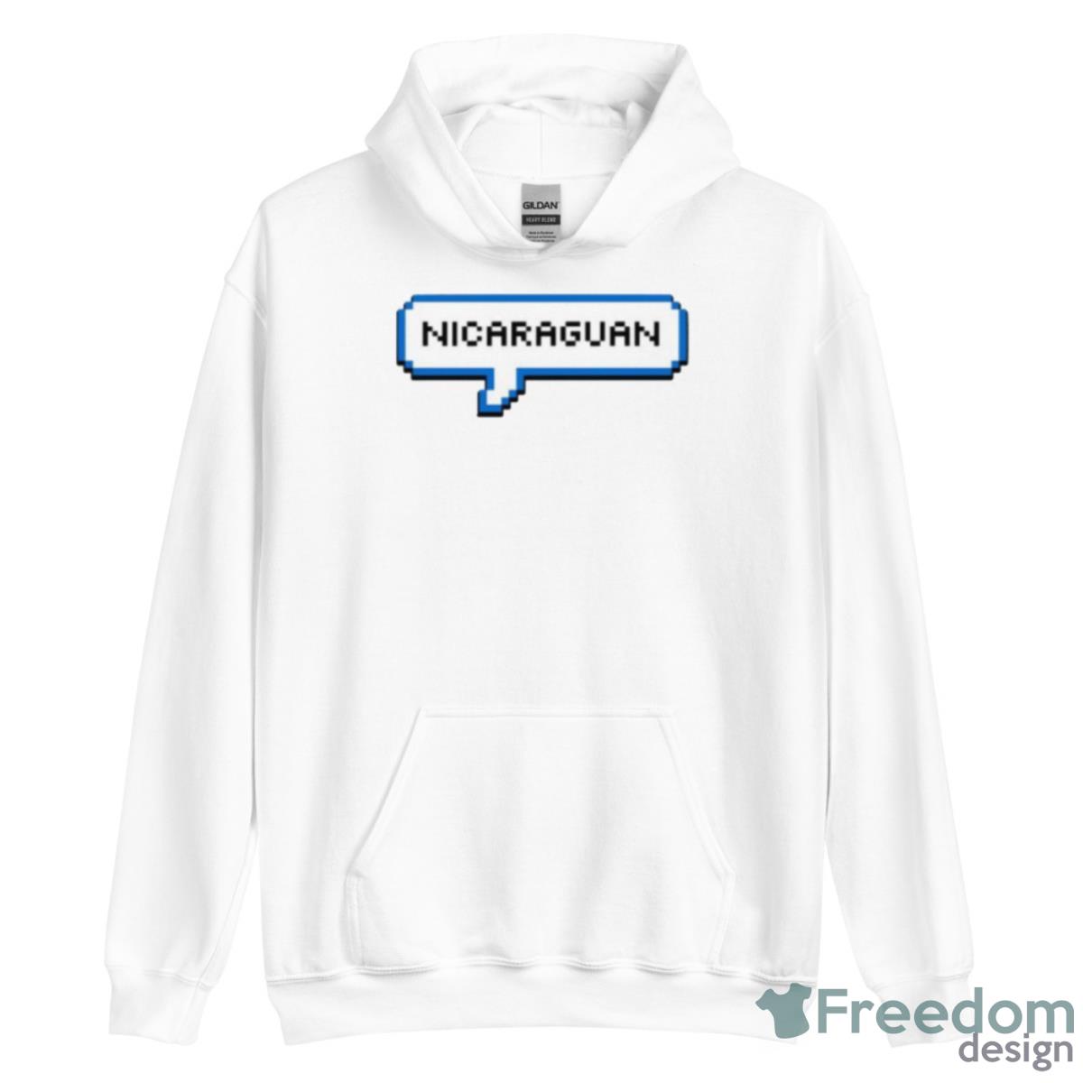 Nicaraguan Nicaragua Bubble Daniel Ortega Shirt - Unisex Heavy Blend Hooded Sweatshirt