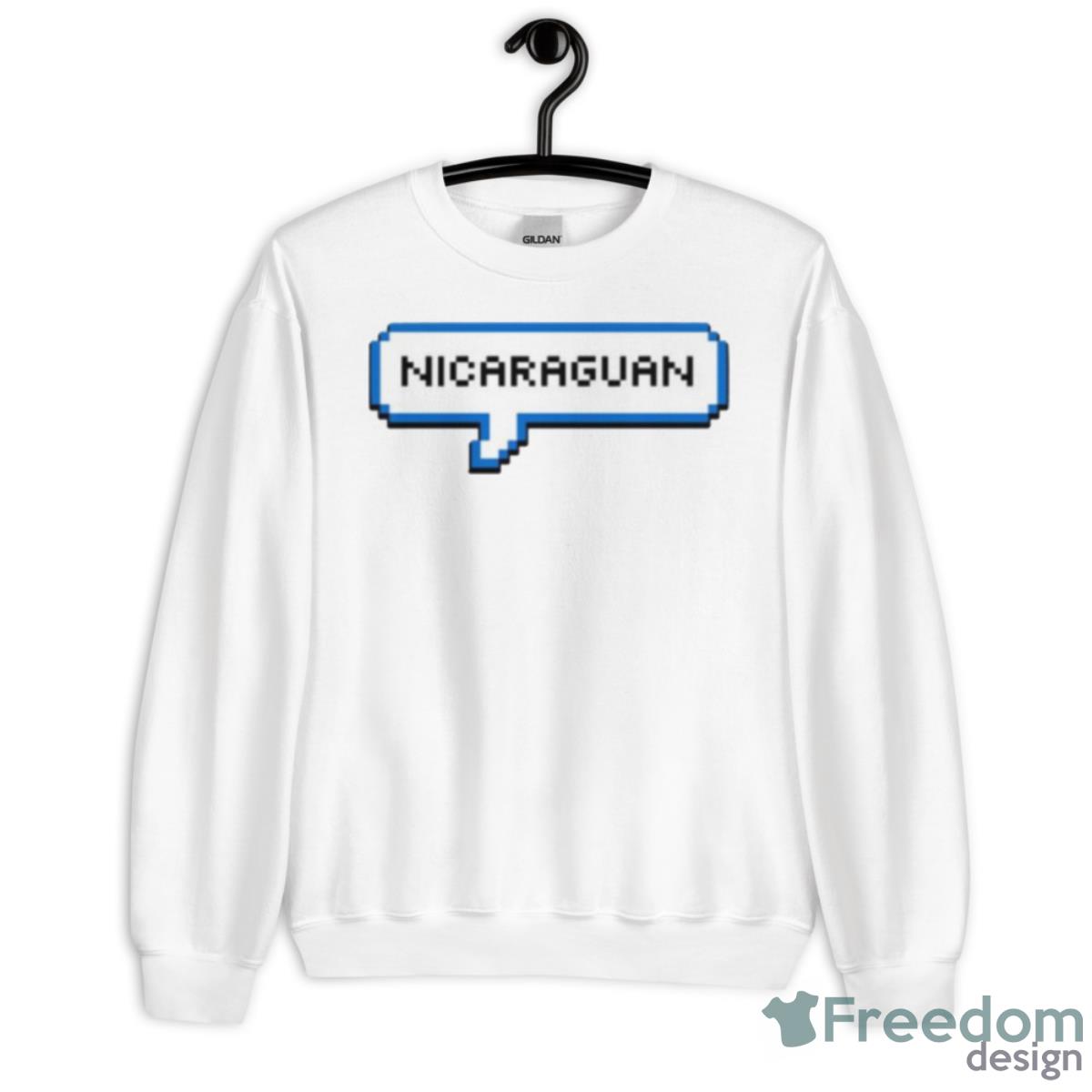 Nicaraguan Nicaragua Bubble Daniel Ortega Shirt - Unisex Heavy Blend Crewneck Sweatshirt