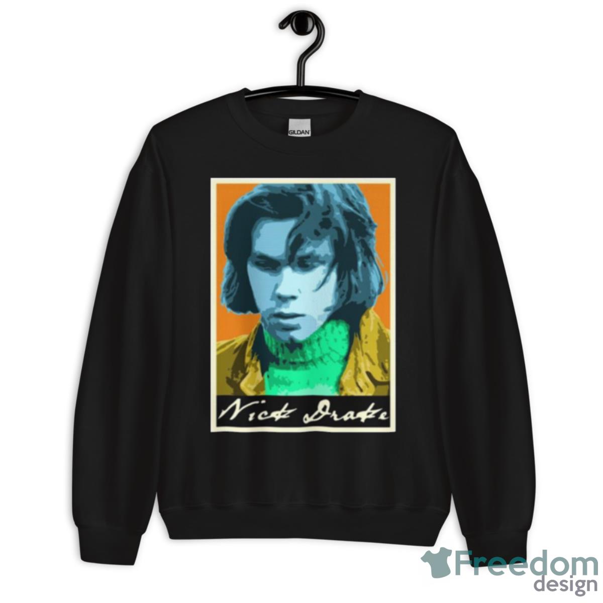 Nick Drake Music 90s Shirt - Unisex Crewneck Sweatshirt