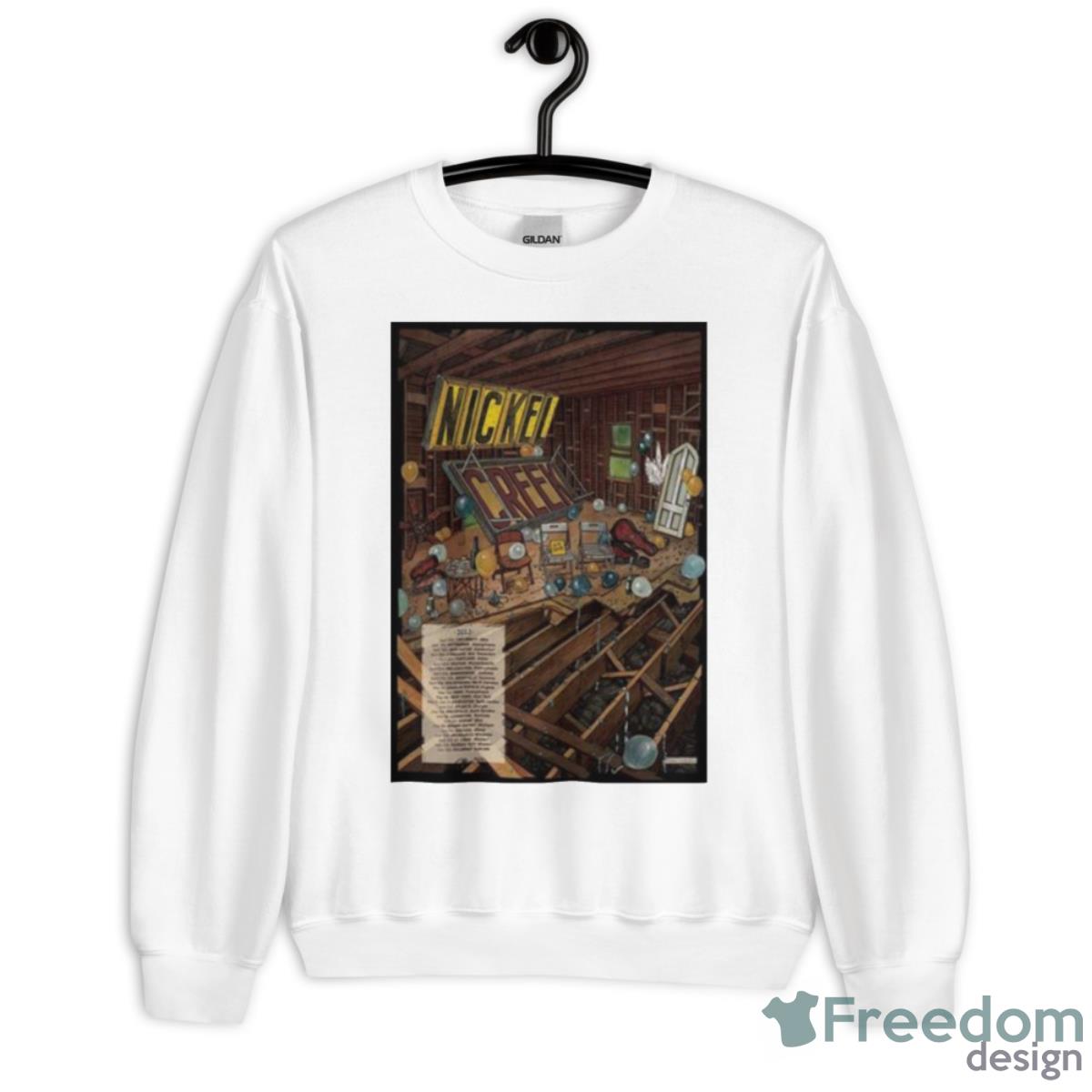 Nickel Creek Summer Tour 2023 Poster Shirt - Unisex Heavy Blend Crewneck Sweatshirt