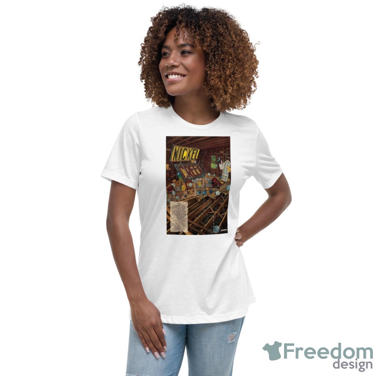 Nickel Creek Tour 2023 Shirt - Womens Relaxed Short Sleeve Jersey Tee Nickel Creek Tour 2023 Shirt - Womens Relaxed Short Sleeve Jersey Tee