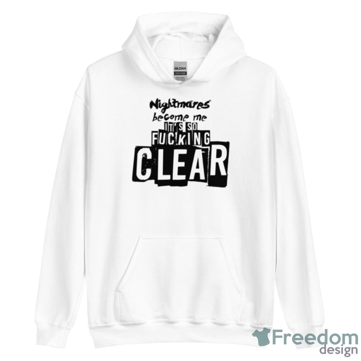 Nightmares Become Me Shirt - Unisex Heavy Blend Hooded Sweatshirt