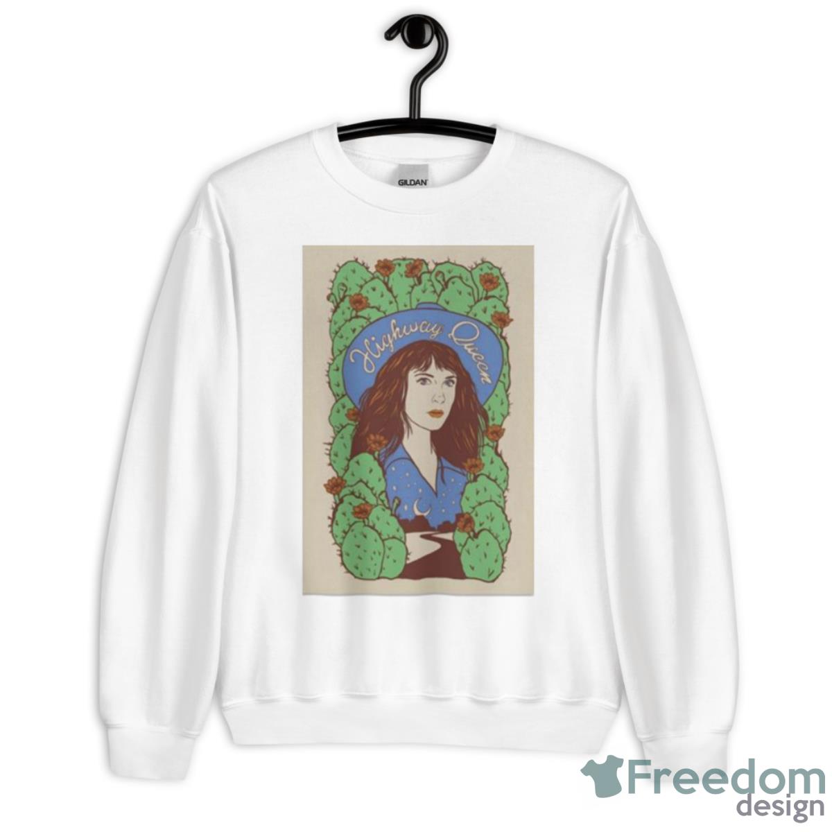 Nikki Lane Cactus Poster Shirt - Unisex Heavy Blend Crewneck Sweatshirt