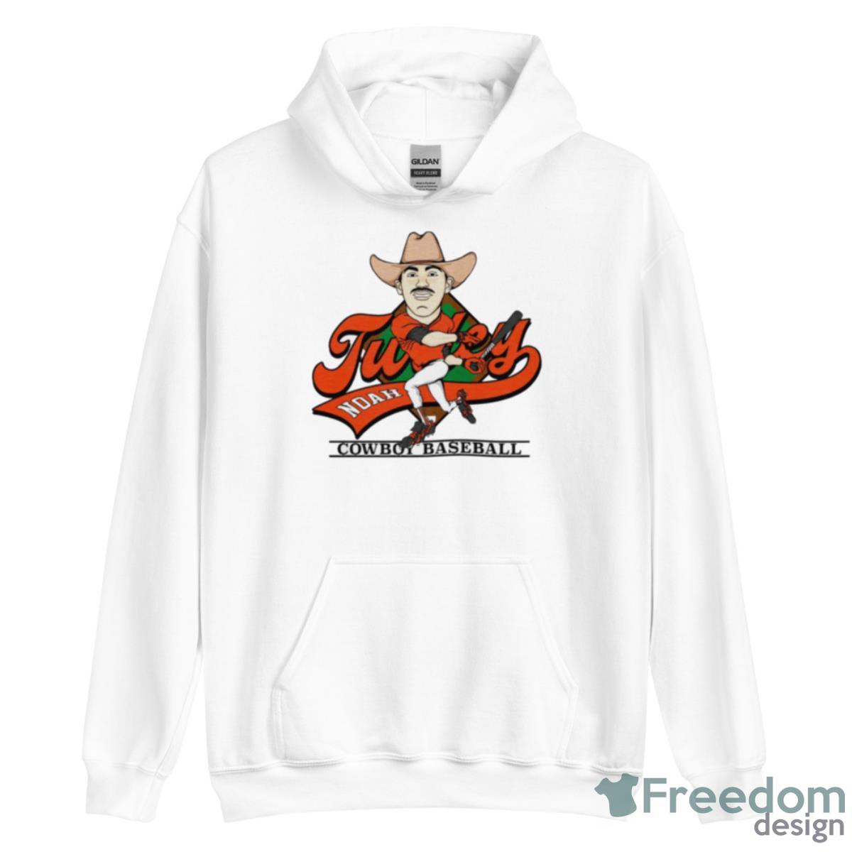 Noah Turley Cowboy Baseball Shirt - Unisex Heavy Blend Hooded Sweatshirt