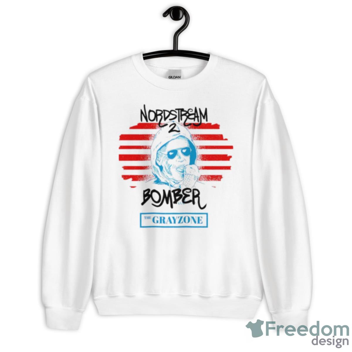 Nordstream Bomber The Grayzone Joe Biden Shirt - Unisex Heavy Blend Crewneck Sweatshirt