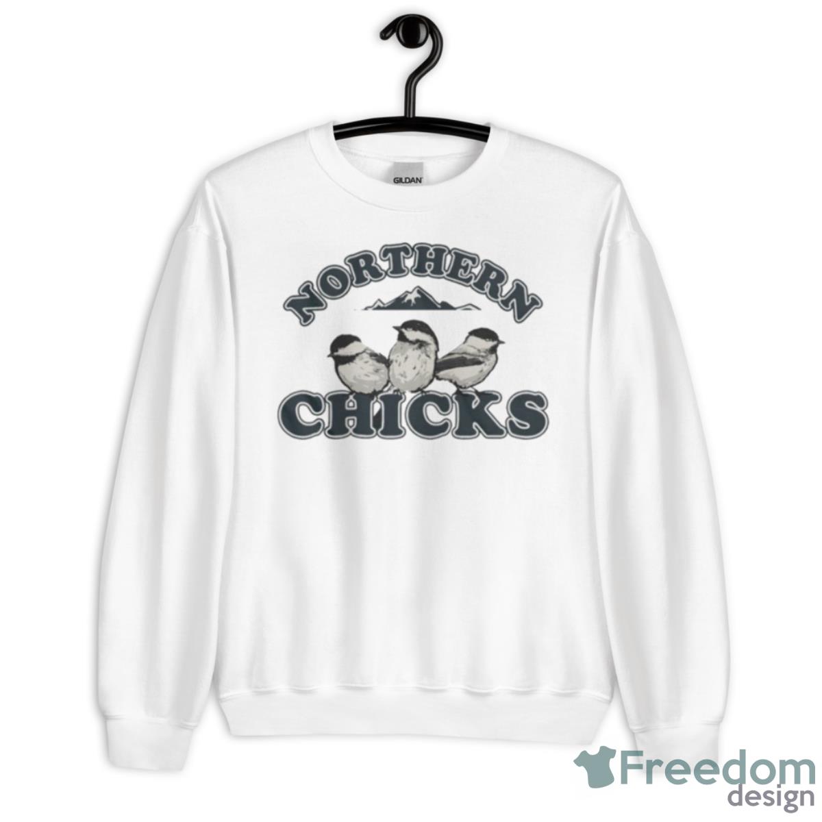 Northern Chicks Shirt - Unisex Heavy Blend Crewneck Sweatshirt