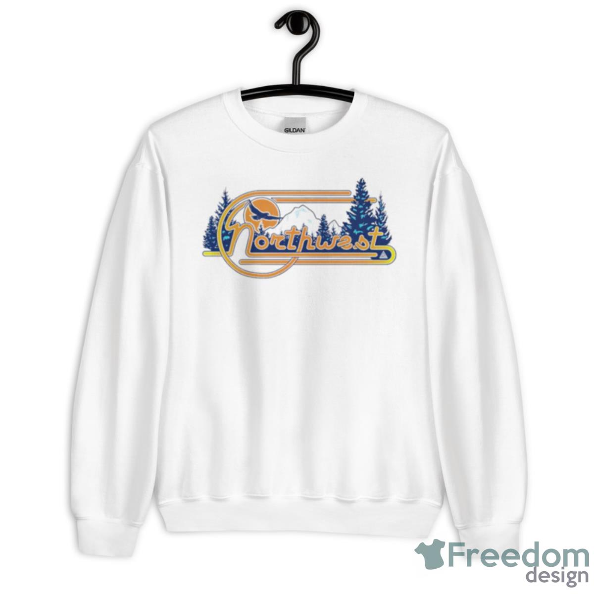 Northwest Logo Shirt - Unisex Heavy Blend Crewneck Sweatshirt