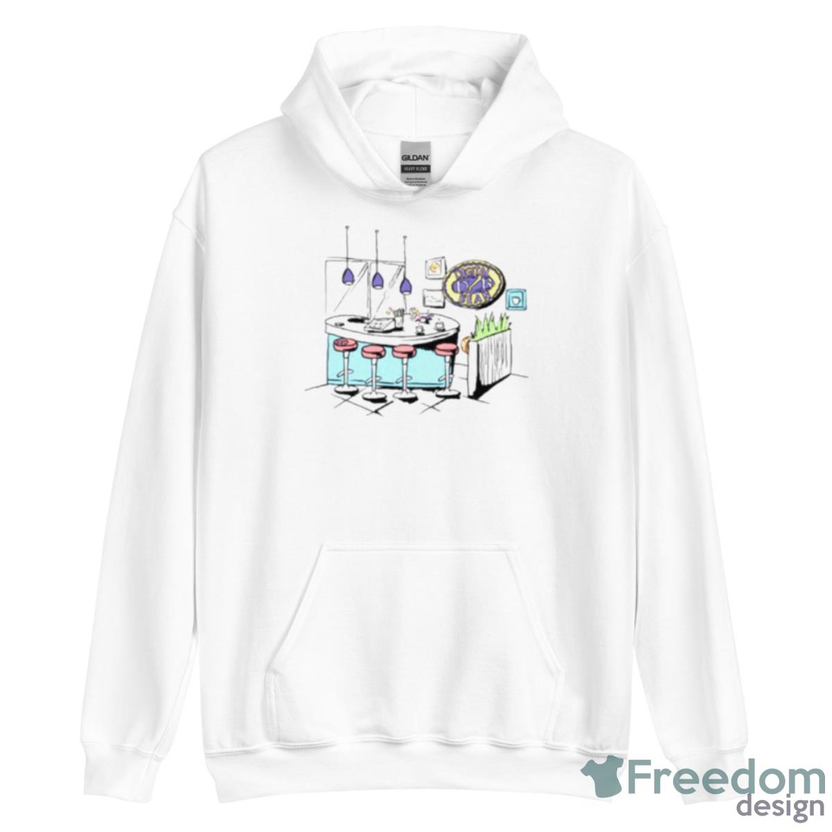 Nostalgia Digital Bean Shirt - Unisex Heavy Blend Hooded Sweatshirt