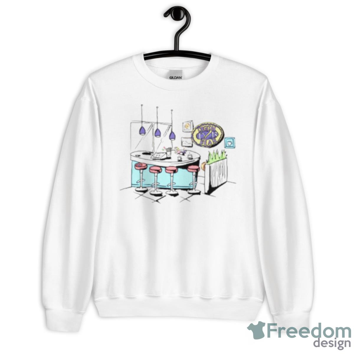 Nostalgia Digital Bean Shirt - Unisex Heavy Blend Crewneck Sweatshirt