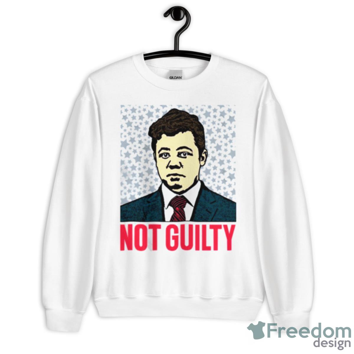 Not Guilty Kenosha Defendant Self Defense Shirt - Unisex Heavy Blend Crewneck Sweatshirt