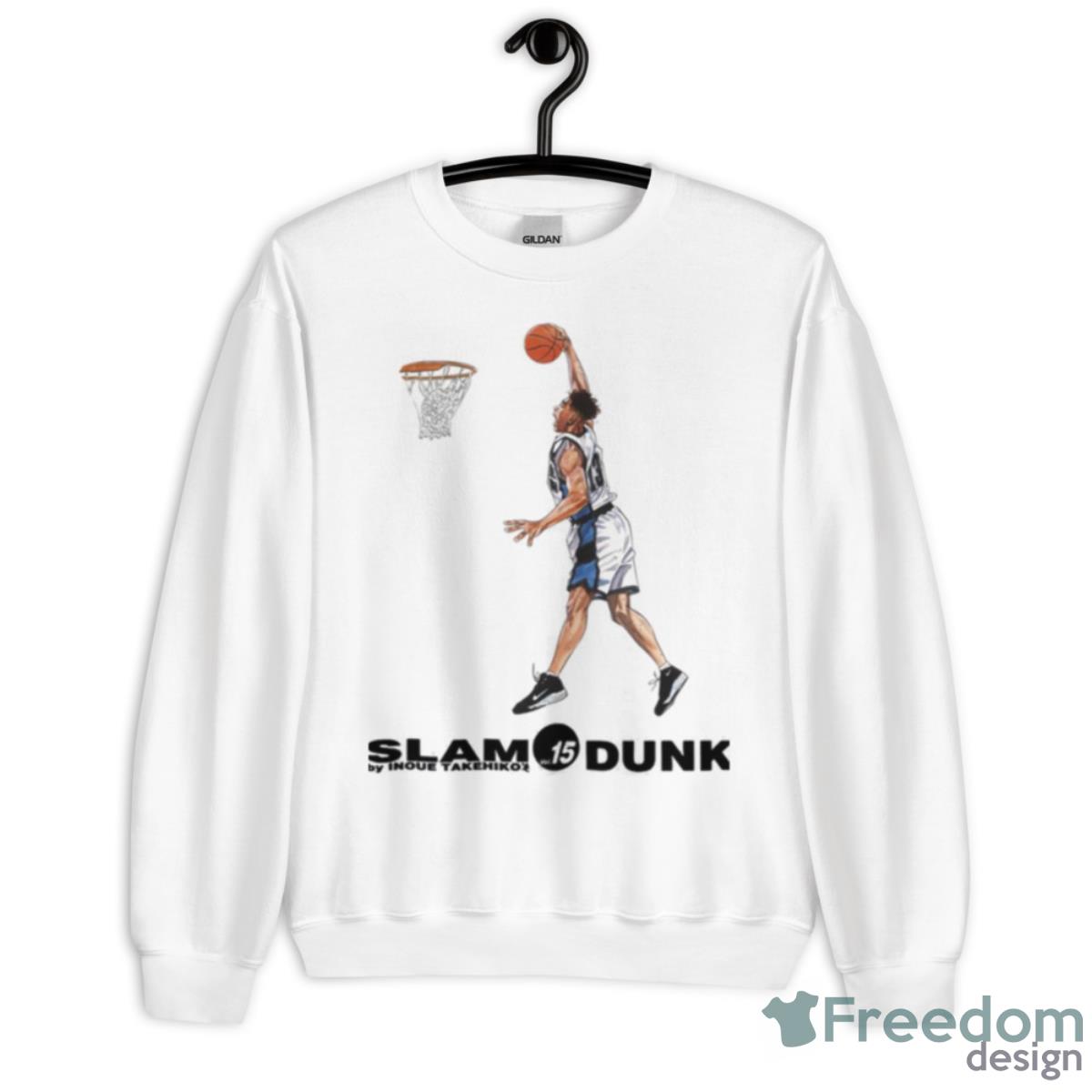 Number 13 Basketball The Slam Dunk Style Shirt - Unisex Heavy Blend Crewneck Sweatshirt