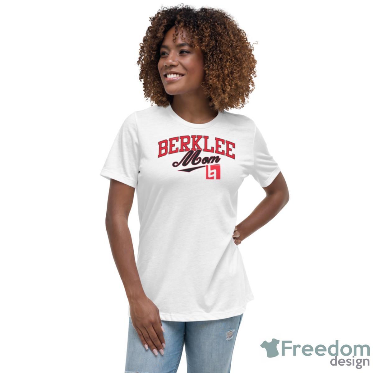 Oatmeal Berklee College Of Music Screenprint 2022 Mom Shirt - Womens Relaxed Short Sleeve Jersey Tee Oatmeal Berklee College Of Music Screenprint 2022 Mom Shirt - Womens Relaxed Short Sleeve Jersey Tee