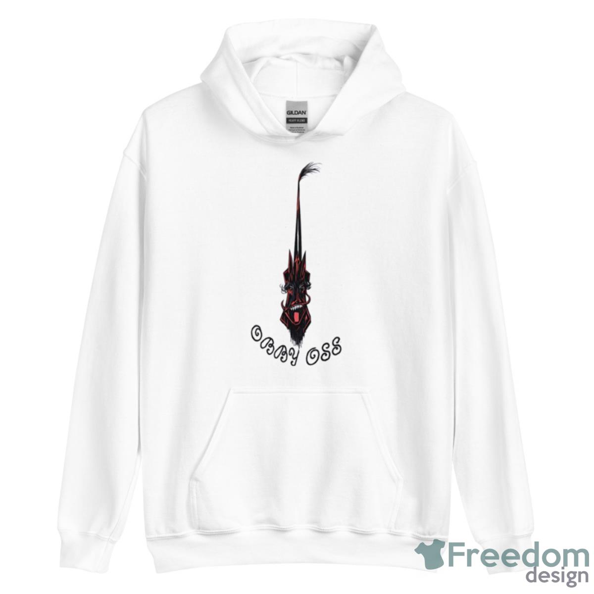 Obby Oss Blue Ribbon Shirt - Unisex Heavy Blend Hooded Sweatshirt Obby Oss Blue Ribbon Shirt - Unisex Heavy Blend Hooded Sweatshirt
