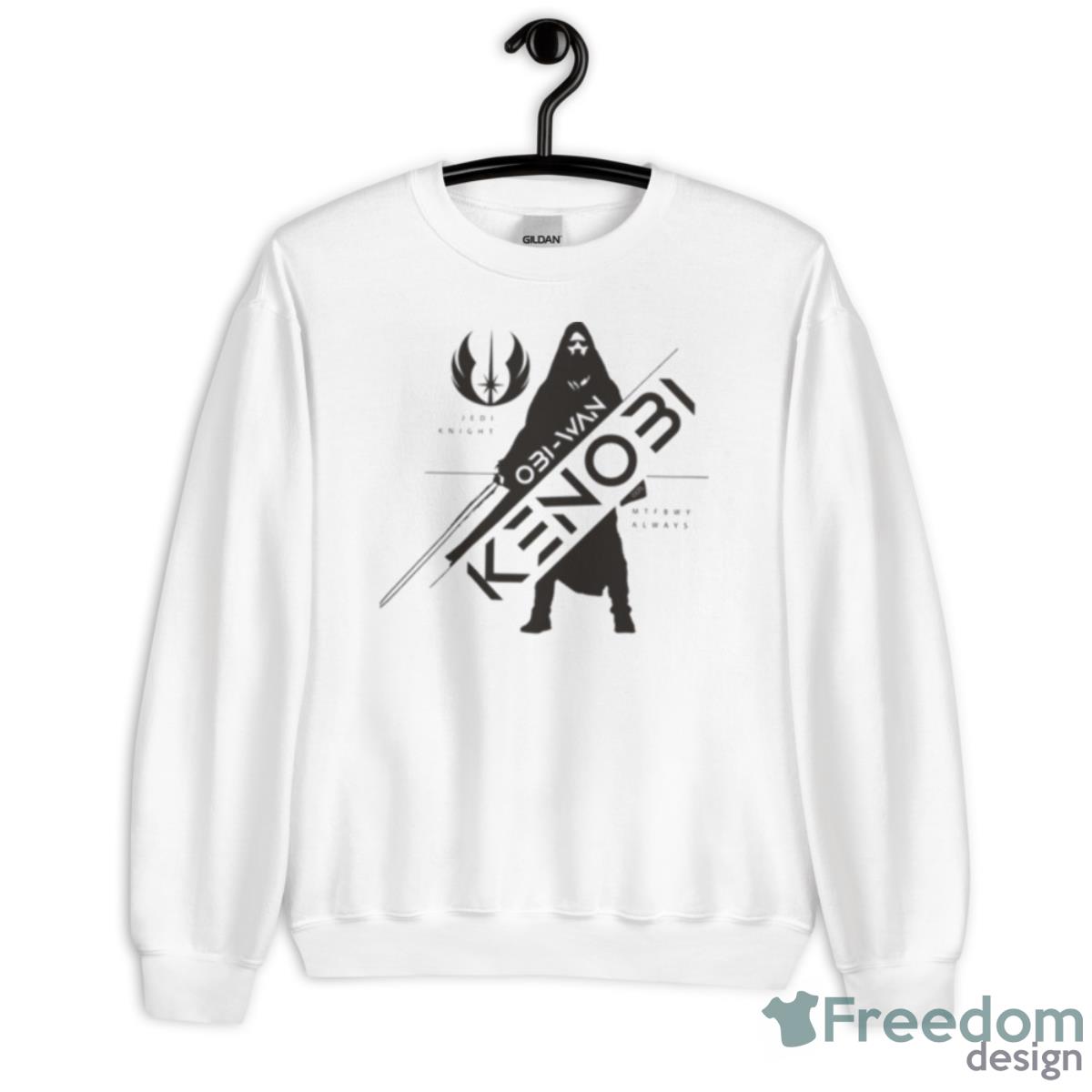 Obi Wan Kenobi Kenobi Character Profile Graphic Shirt - Unisex Heavy Blend Crewneck Sweatshirt