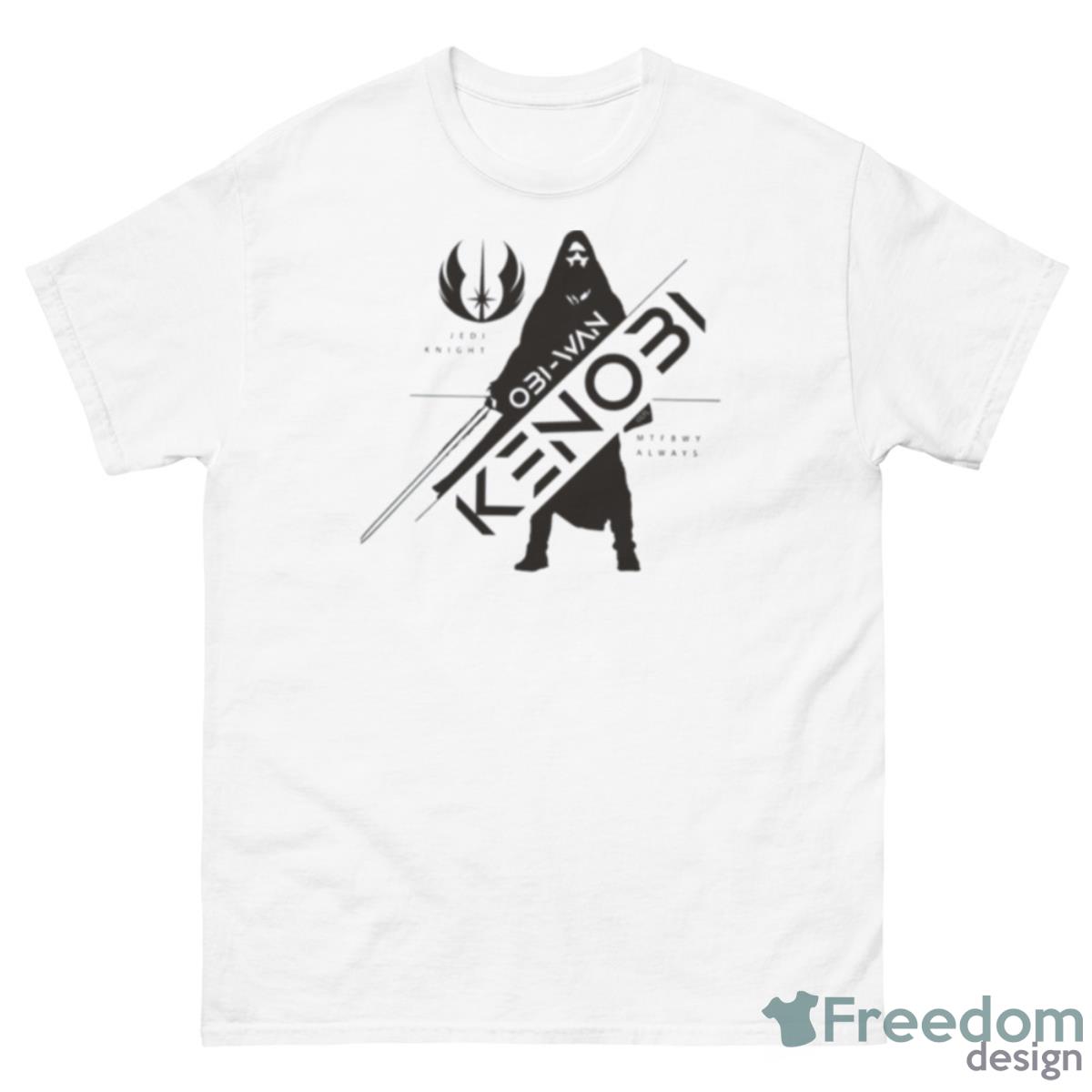 Obi Wan Kenobi Kenobi Character Profile Graphic Shirt - 500 Men’s Classic Tee Gildan