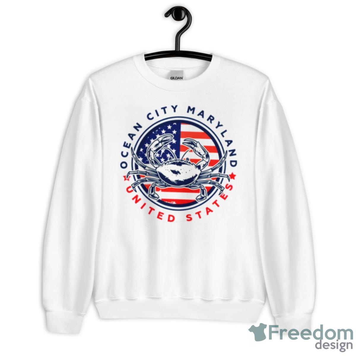 Ocean City Maryland United States Shirt - Unisex Heavy Blend Crewneck Sweatshirt