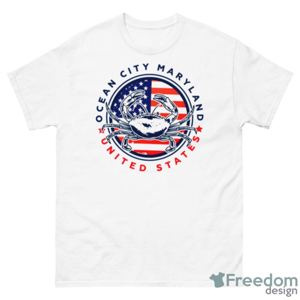 Ocean City Maryland United States Shirt - 500 Men’s Classic Tee Gildan