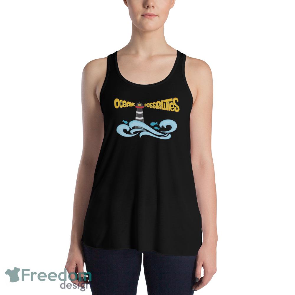 Oceans of Possibilities Summer Reading Youth Design Black T shirts Lighthouse image Oceans of Possibilities Summer Reading Youth Design Black T shirts Lighthouse