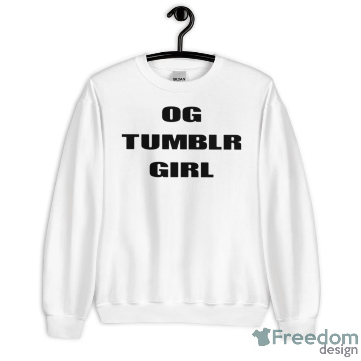 Og Tumblr Girl Shirt - Unisex Heavy Blend Crewneck Sweatshirt