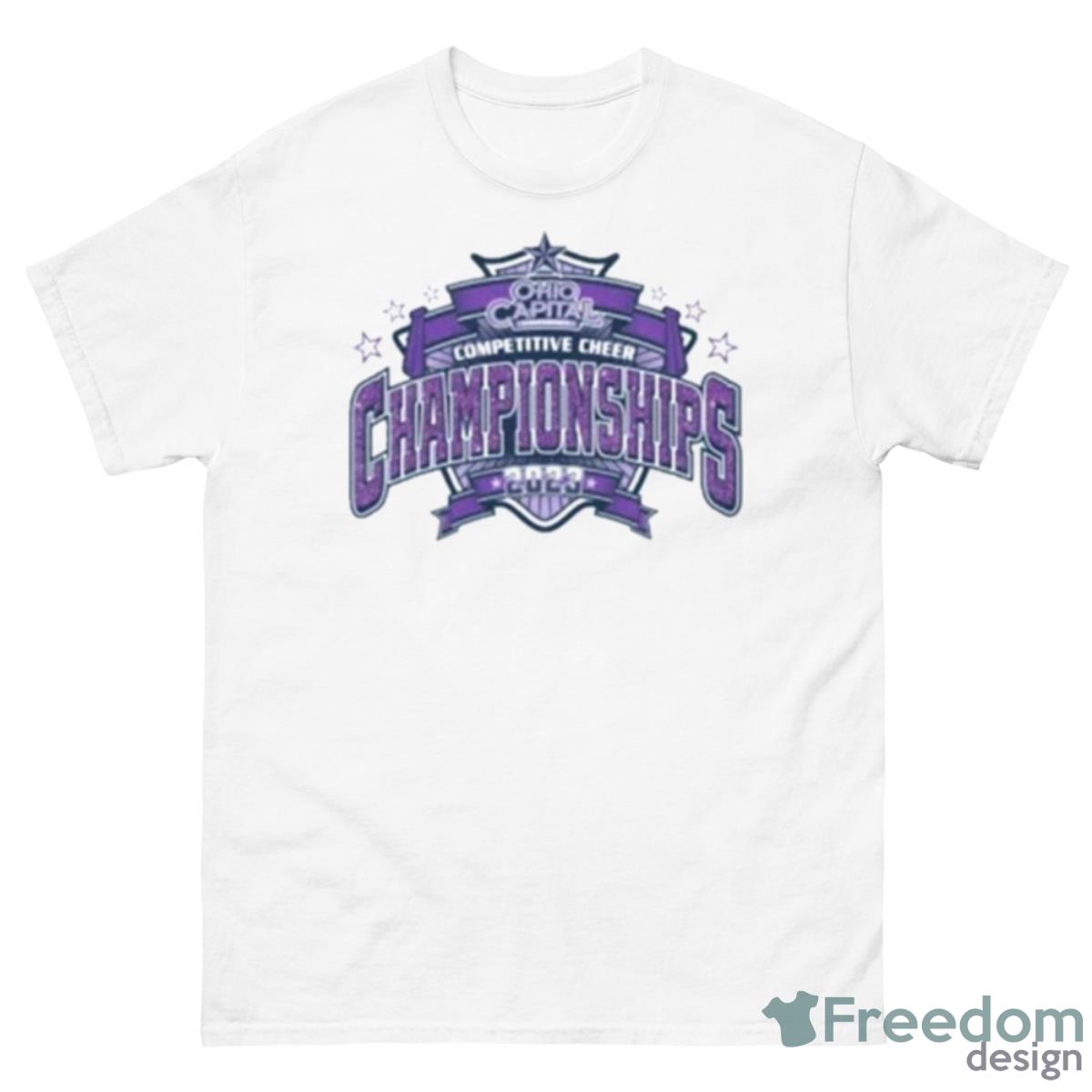 Ohio Capital Conference Shop 2023 Occ Competitive Cheer Championships Shirt - 500 Men’s Classic Tee Gildan