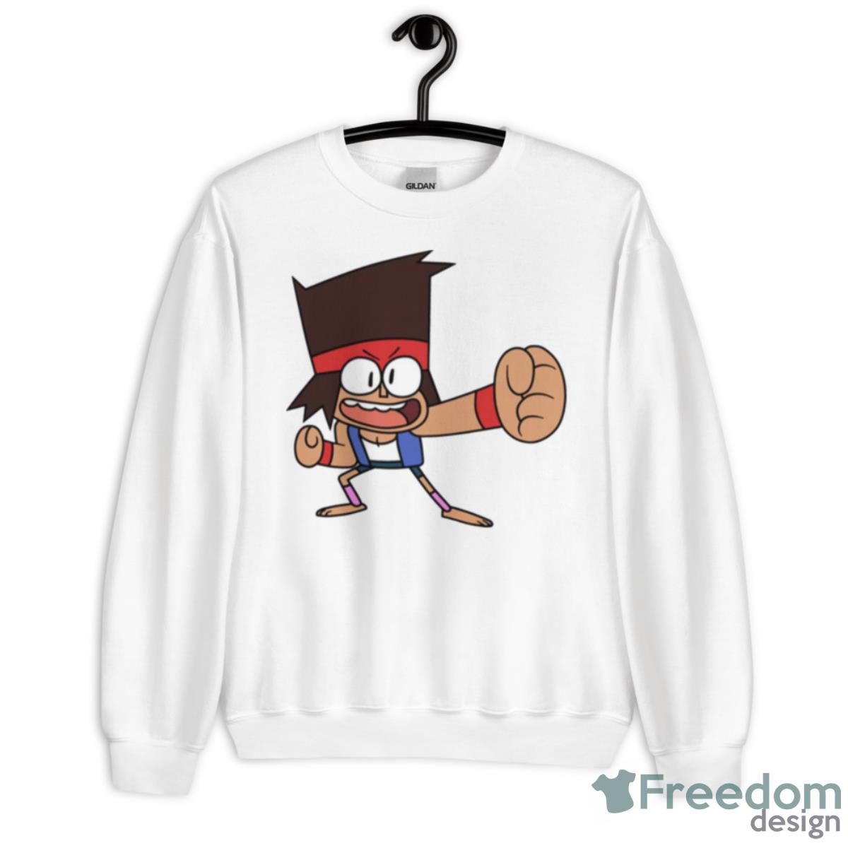 Ok Ko Let’s Be Heroes Cartoon Character Shirt - Unisex Heavy Blend Crewneck Sweatshirt