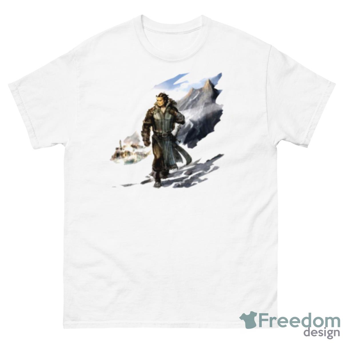 Olberic Eisenberg Octopath Traveler Shirt - 500 Men’s Classic Tee Gildan