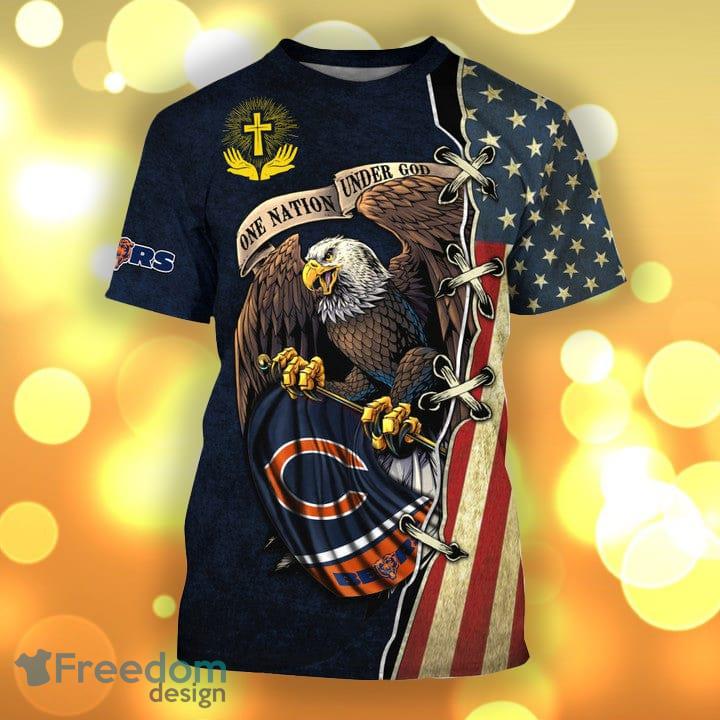 Chicago Bears Military Shirt 3D For Men And Women - Freedomdesign