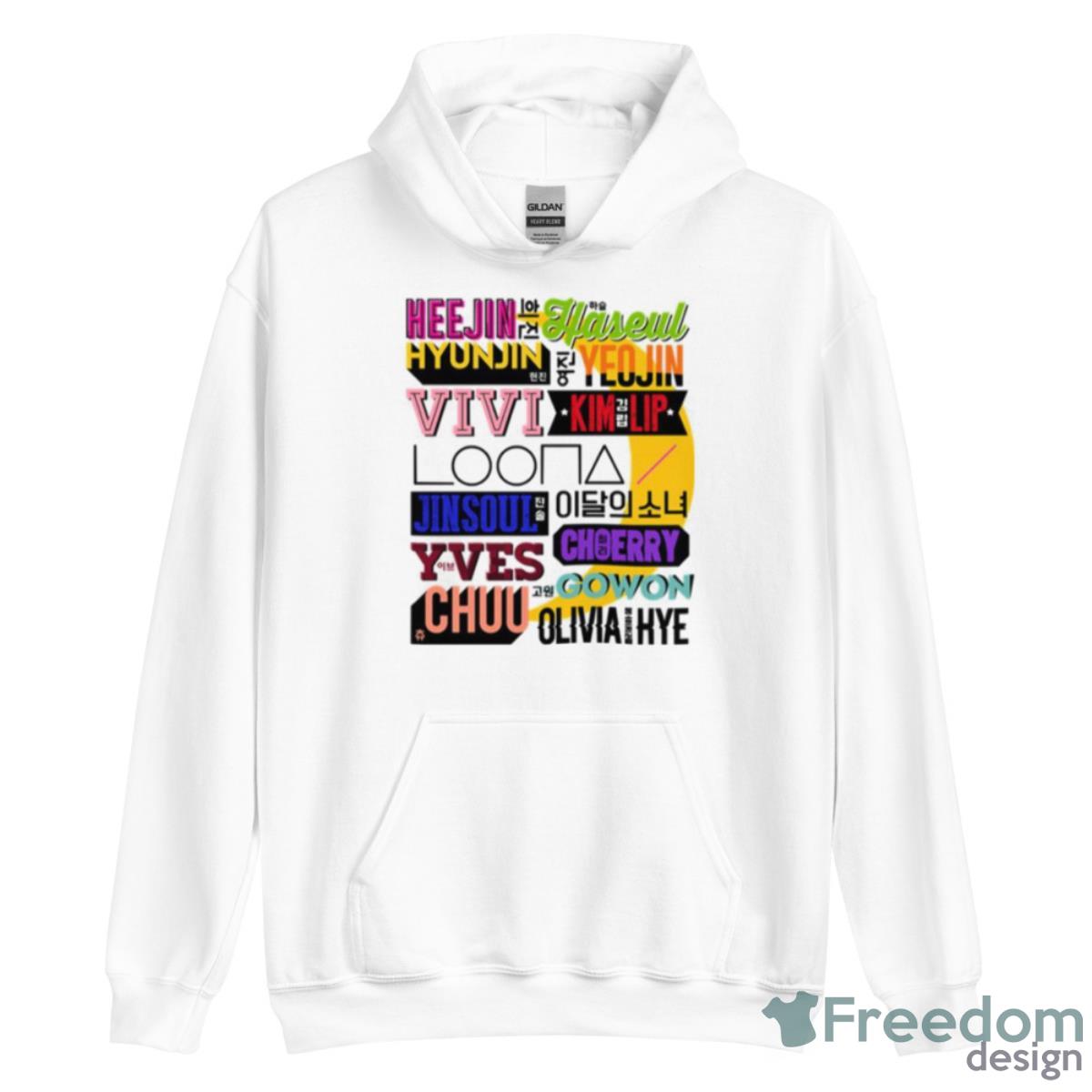 One & Only Girl Group Loona Band Shirt - Unisex Heavy Blend Hooded Sweatshirt One & Only Girl Group Loona Band Shirt - Unisex Heavy Blend Hooded Sweatshirt